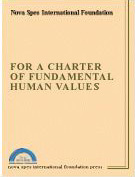 1994- For a Charter of Fundamental Human Values